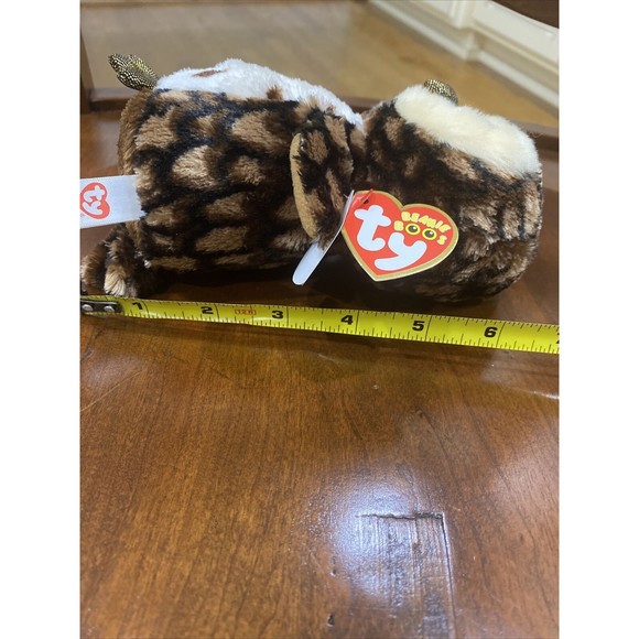 Ty Beanie Boos - SAMMY the Owl (6 Inch) NEW - MINT with MINT TAGS - Picture 7 of 12